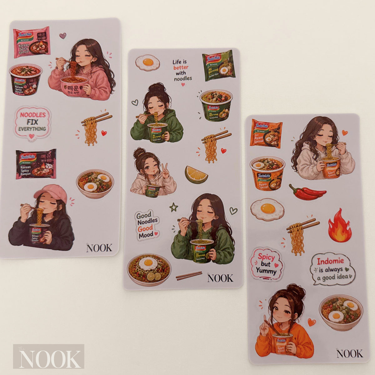Indomie Stickers | ستيكرات إندومي