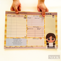 Study Planner pompom | مخطط الدراسة – A4|  تصميم بنت الابتدائي