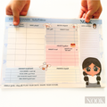 Study Planner cinnamon roll | مخطط الدراسة – A4|  تصميم بنت الابتدائي
