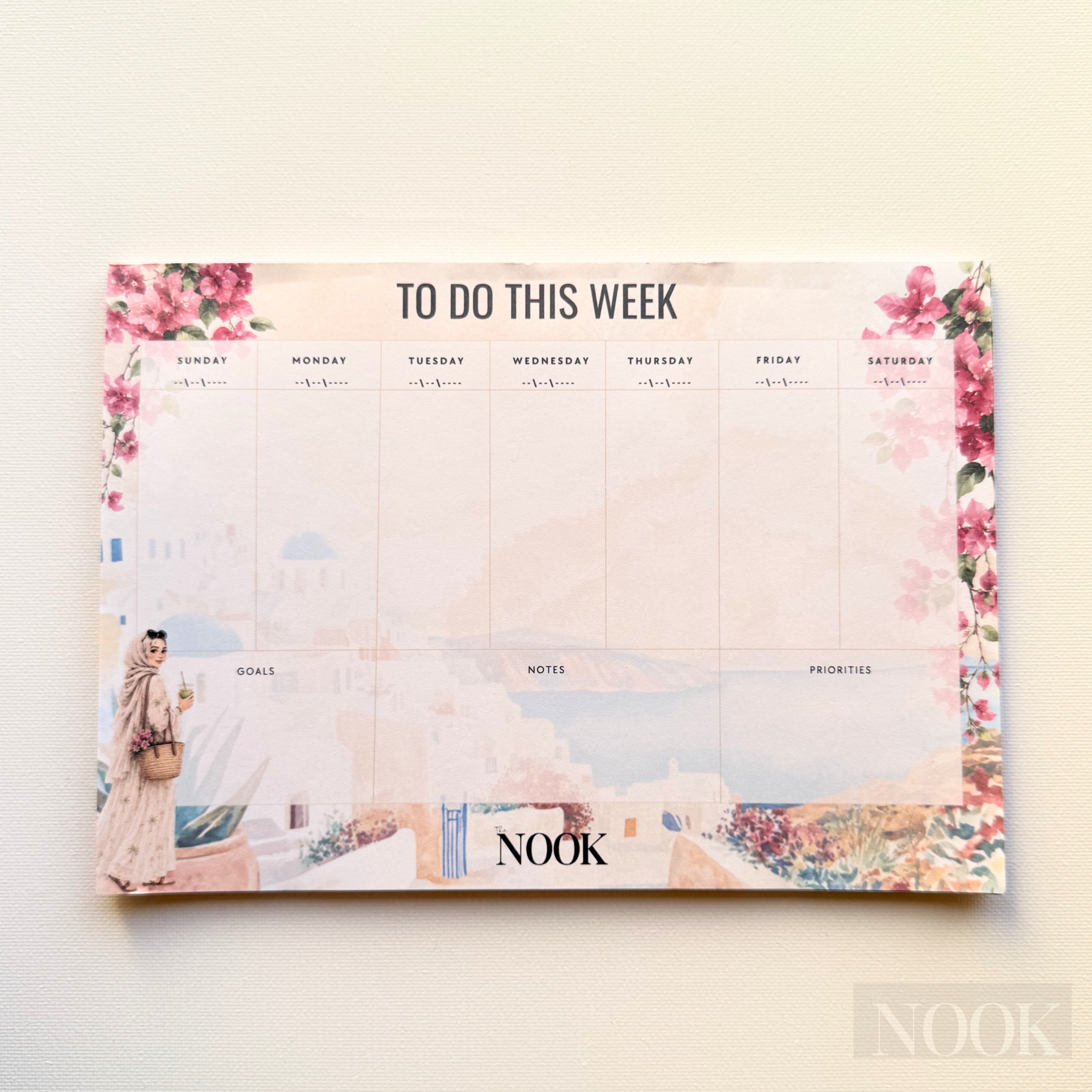 Weekly Planner – English