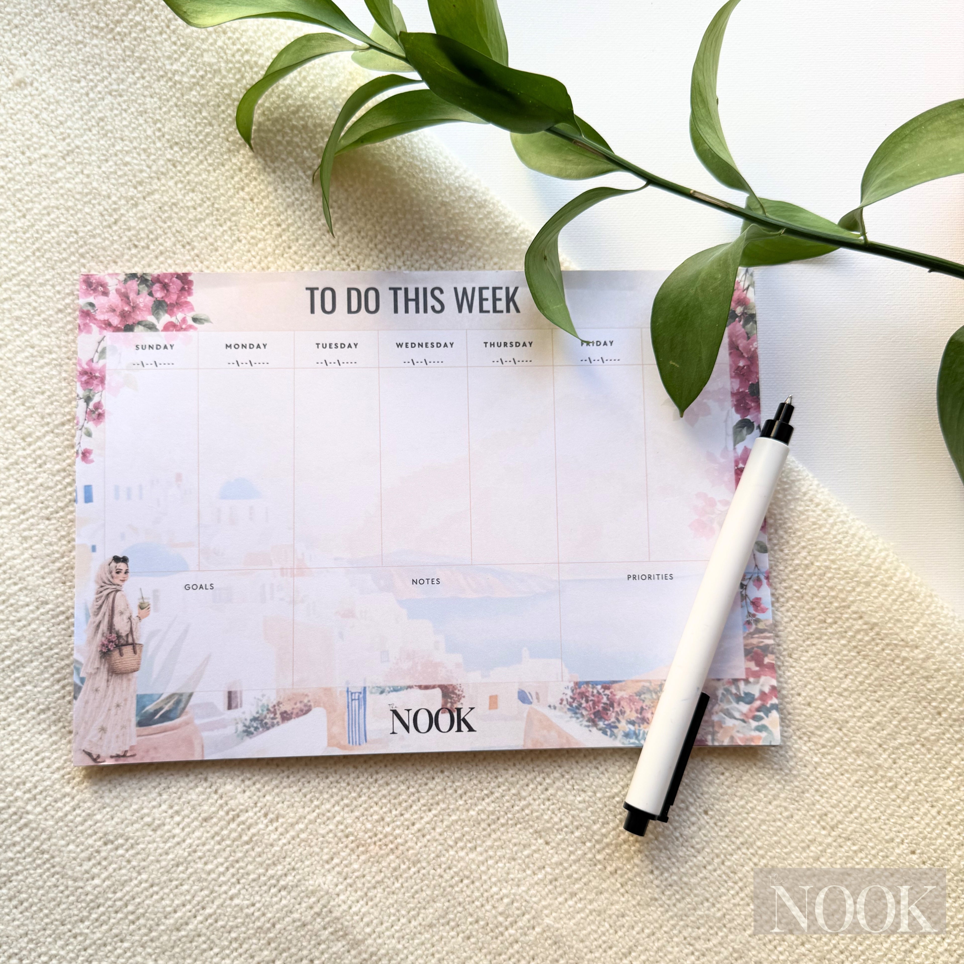 Weekly Planner – English