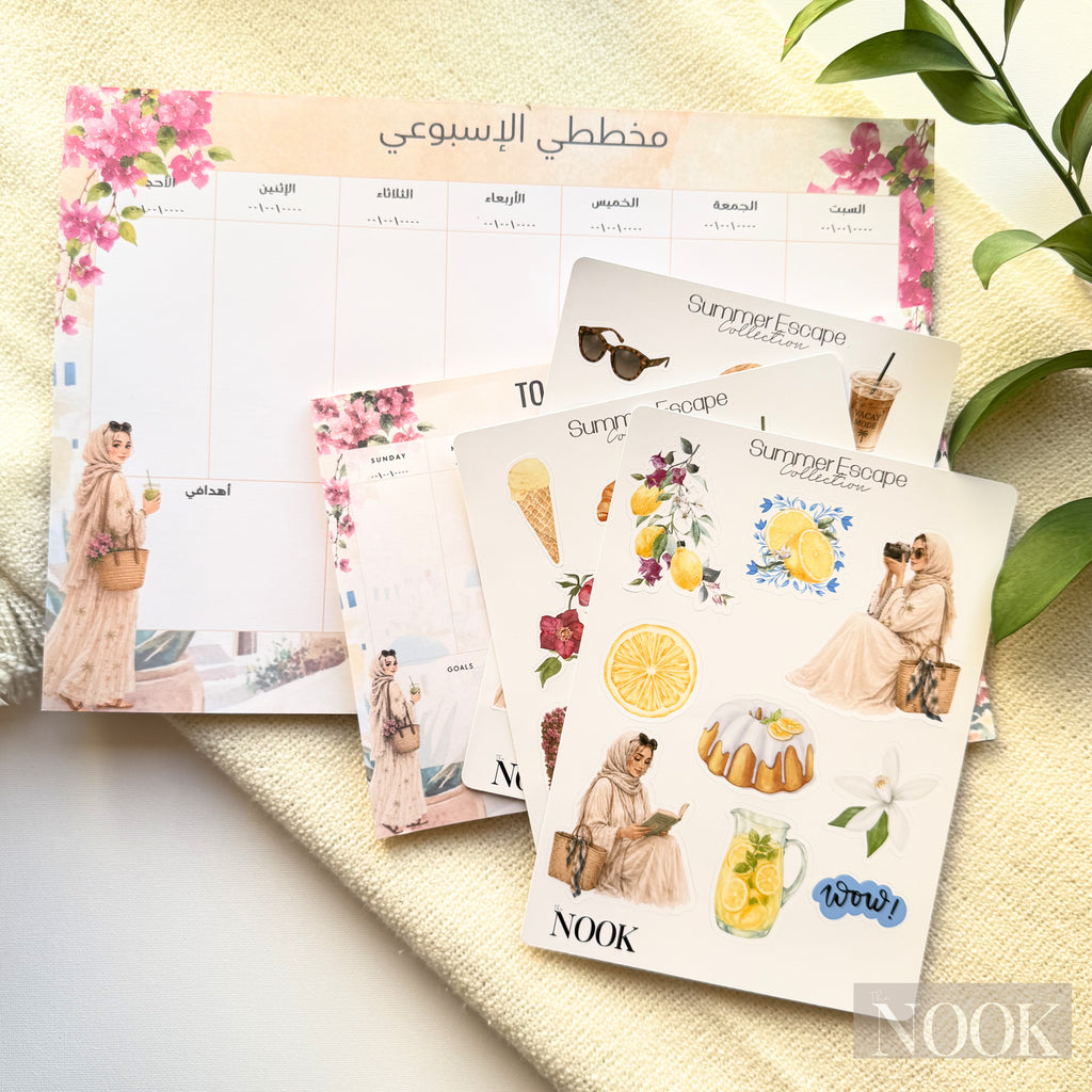 Summer Escape Sticker Sheet