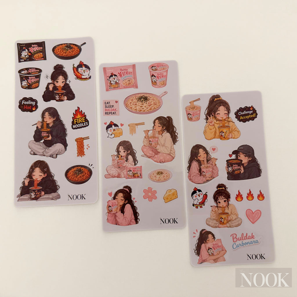 Buldak Stickers | ستيكرات بولداك